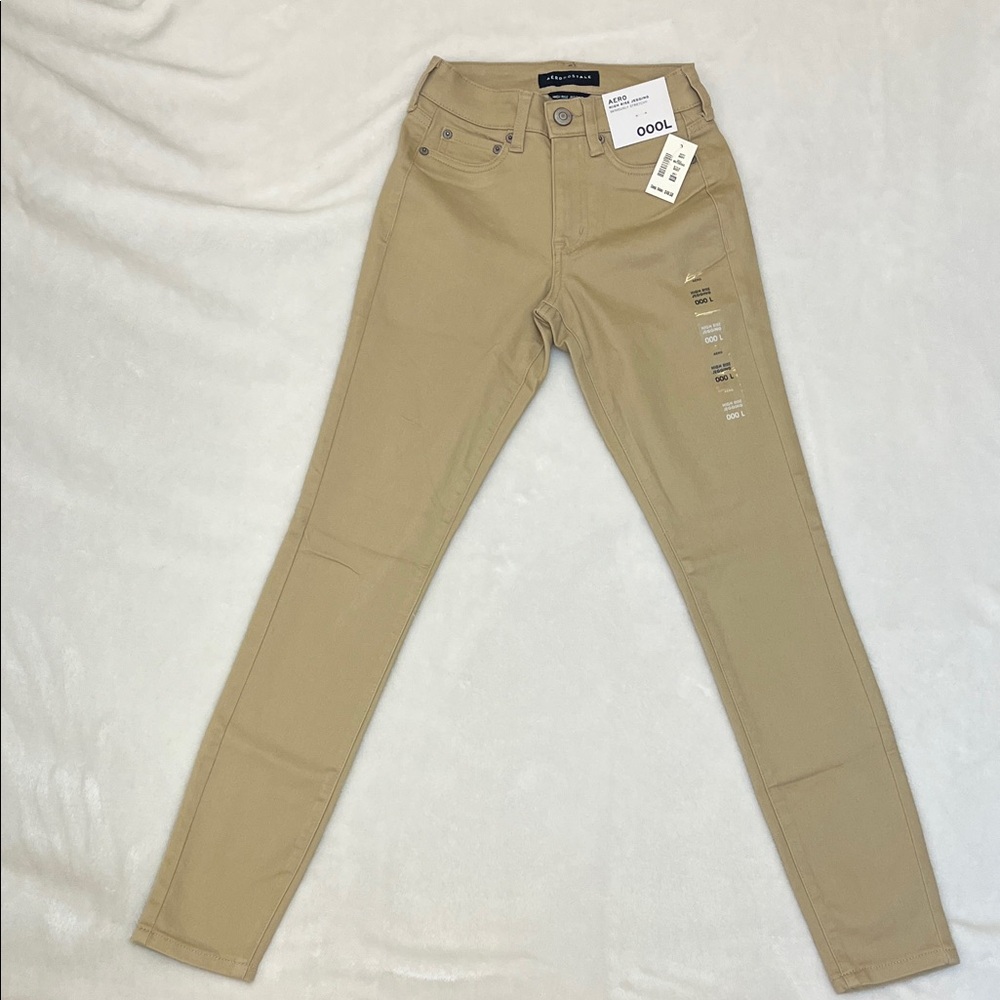Aeropostale Khaki Skinny Pants